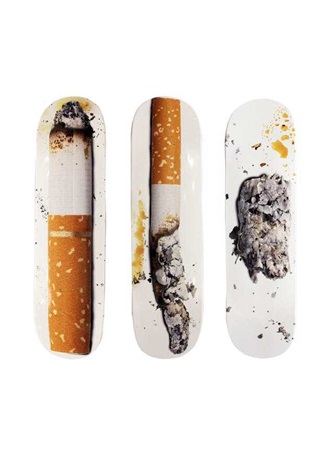 urs fischer skateboard